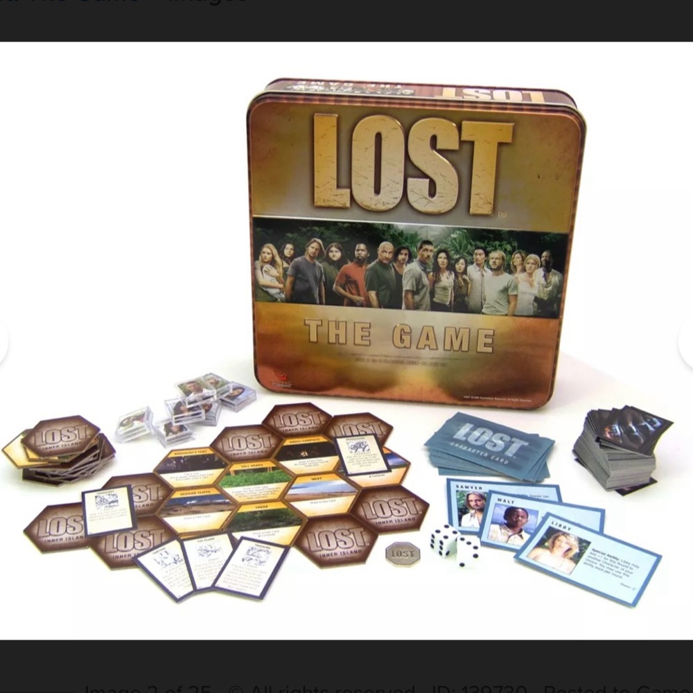 2006 LOST - the game (tin box edition)